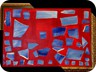 cielo quasi incompleto-2010 - olio e acrilico su carta e tela e legno (132x92 cm)