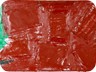 dall’alto...2-2009-olio e tecnica mista su tela e carta (100x40 cm)