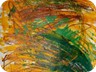 dietro gli alberi...-2009- olio e acrilico su carta (70x100)