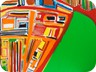 geometrico- 2007- olio su tela (cm 100x80)