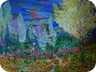 giardino in fiore - 2005 - murales acrilico (140x150 cm)ù