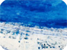 indaco dalle tele del cielo acrilico su tela 160x186 cm 2014