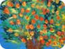 l’albero degli aranci - 2008 - olio e tecnica mista su tela (150x95 cm)
