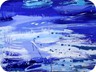onde 4- 2004- olio e tecnica mista su carta e polistirolo (cm100x57)