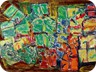 pagine-2006- olio e acrilico su sacco e carta amalfitana (cm 136x196)