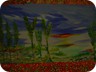 Partiolare de ”Passeggiata nel bosco” 4- 2005 - murales acrilico (1800x330 cm)