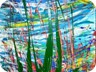 senza titolo 3- 2008 - olio e tecnica mista su tela (150x95 cm)