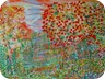 serie di murales passeggiata nei sogni, la neve e i fiori - 2005 - murales acrilico (130x330 cm)